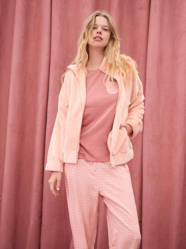 Rose Pyjama 3 pièces - Victoria 1