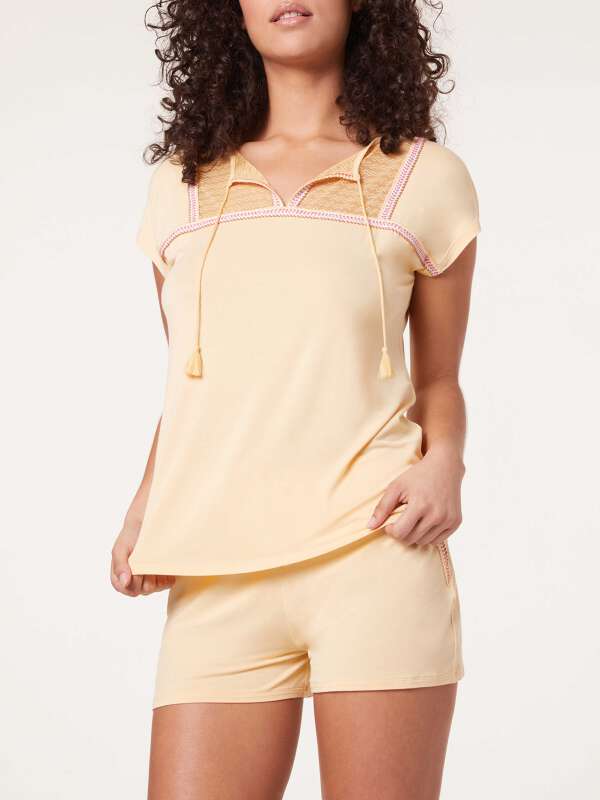 Jaune Pyjashort - Sunny 1