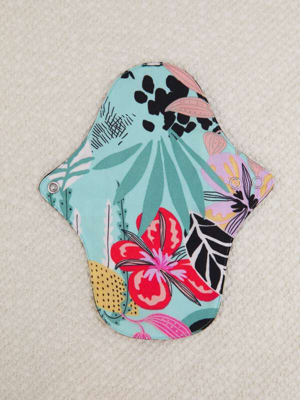 Bleu serviette lavable - Serviette lavable 1