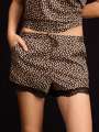 Noir Short de pyjama - Crazy 1