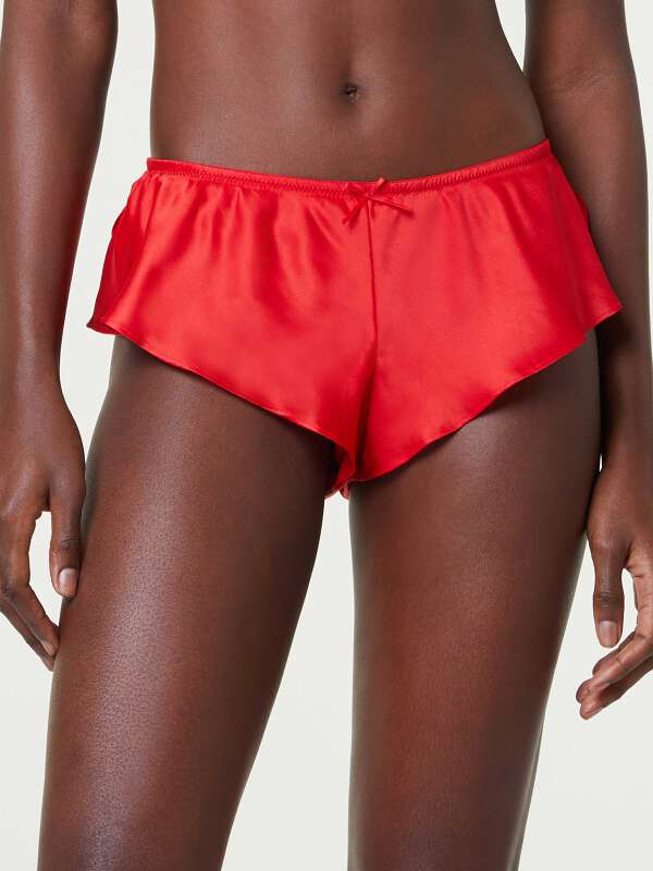Rouge Short de pyjama - Julia 1
