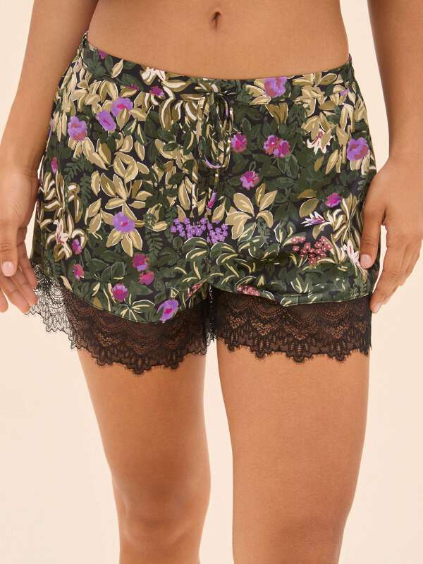 DARJEELING SHORTY TAILLE M MODELE MARTHE COULEUR BLEU REF