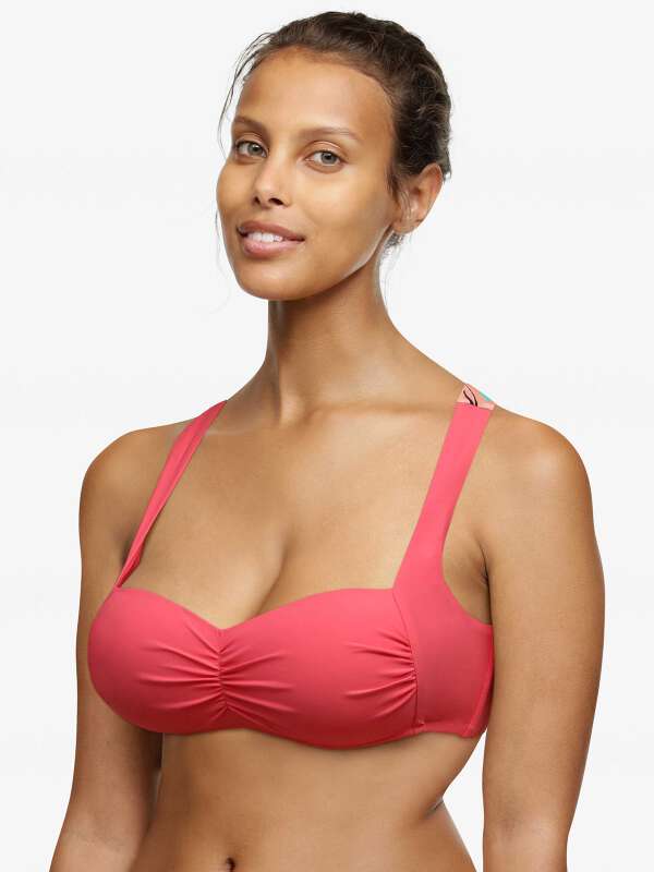 Orange Soutien-gorge bandeau - Janis 1
