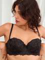 Noir Soutien-gorge bretelles amovibles - Buena Vista 1