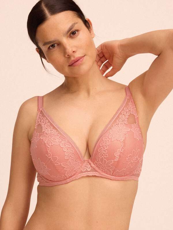Orange Soutien-gorge coques - Gino 1