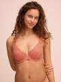 Rose Soutien-gorge coques - Kristen 1