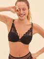 Noir Soutien-gorge coques - Mary 1