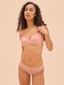 Rose Soutien-gorge coques - Milo 4