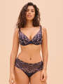 Bleu  Soutien-gorge coques - Sarah 3