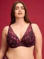 Violet Soutien-gorge coques - Sarah 1