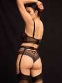 Noir Soutien-gorge corbeille - Arlette 2