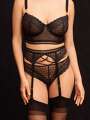 Noir Soutien-gorge corbeille - Arlette 3