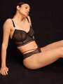 Noir Soutien-gorge corbeille - Arlette 4