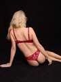 Rouge Soutien-gorge corbeille - Barbara 3