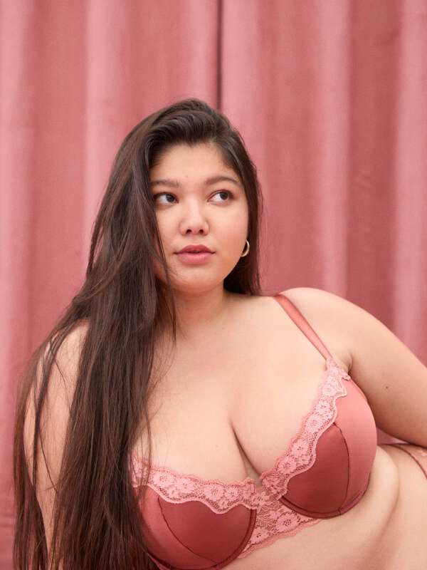 Marron Soutien-gorge corbeille - Callie 1