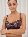 Bleu Soutien-gorge corbeille - Daria 1