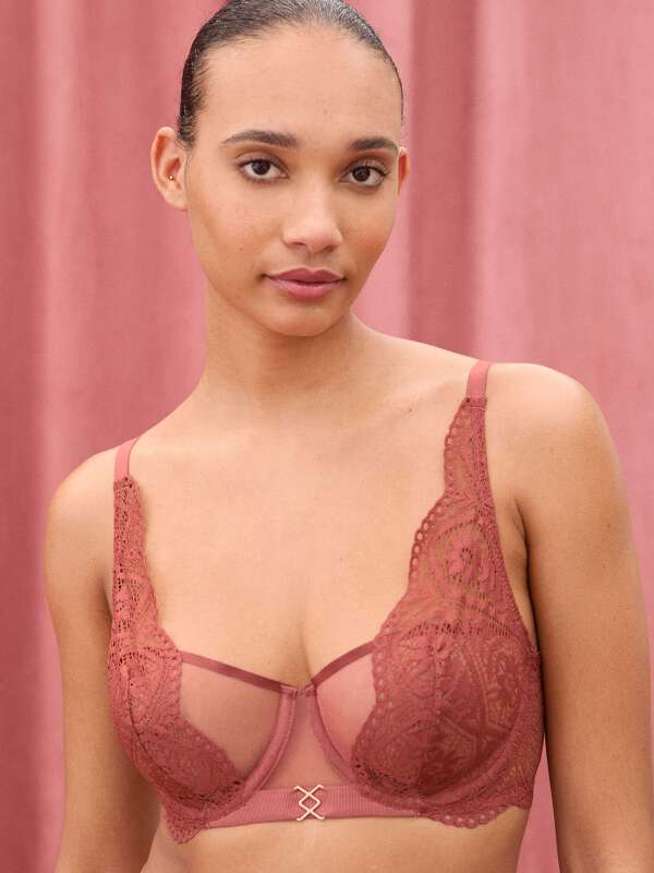 Marron Soutien-gorge corbeille - Gigi 1