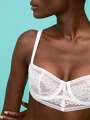 Blanc Soutien-gorge corbeille - Gino 3