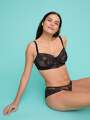 Noir Soutien-gorge corbeille - Gino 3