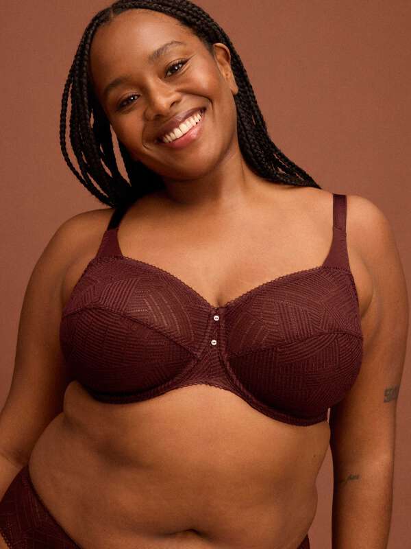 Marron Soutien-gorge corbeille - Gloria 1