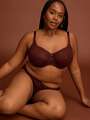Marron Soutien-gorge corbeille - Gloria 3