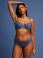Bleu Soutien-gorge corbeille - Marnie 4