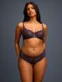 Bleu Soutien-gorge corbeille - Mary 4