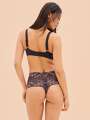 Bleu  Soutien-gorge corbeille - Sarah 2