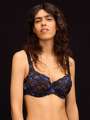 Noir Soutien-gorge corbeille - Sarah 1