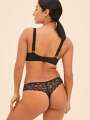 Noir Soutien-gorge corbeille - Sarah 2