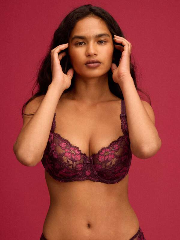 Violet Soutien-gorge corbeille - Sarah 1