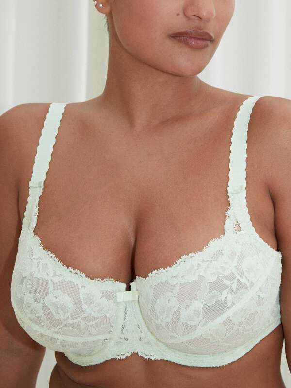 Vert Soutien-gorge corbeille - Sarah 1