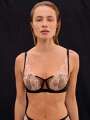Noir Soutien-gorge corbeille - Suzie 1