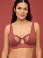 Marron Soutien-gorge corbeille - Yumi 1
