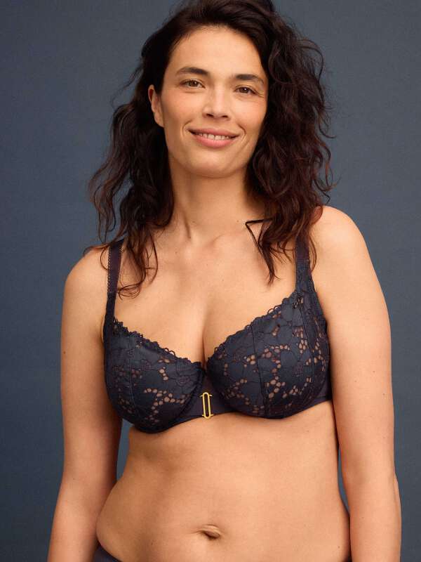 Bleu Soutien-gorge emboîtant - Aly 1