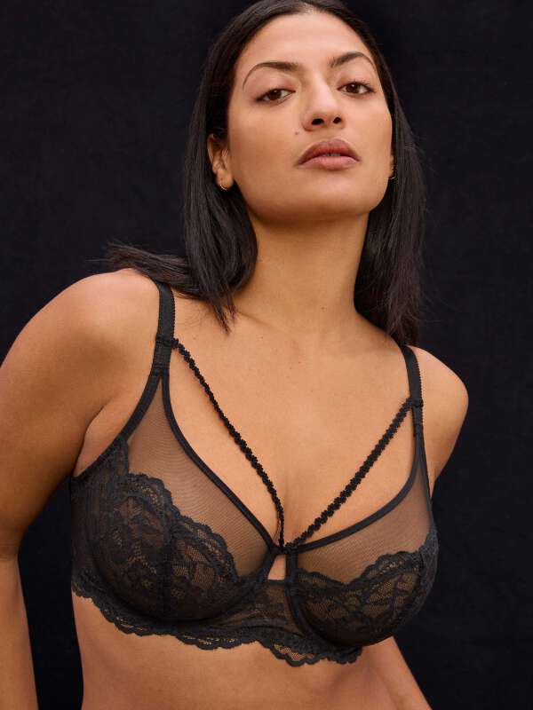 Noir Soutien-gorge emboîtant - Judith 1