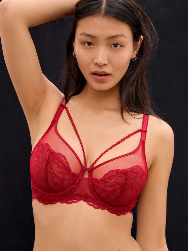 Rouge Soutien-gorge emboîtant - Judith 1