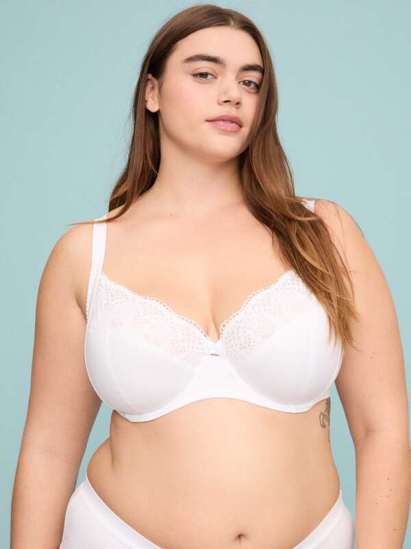 Blanc Soutien-gorge emboîtant - Rosalie 1