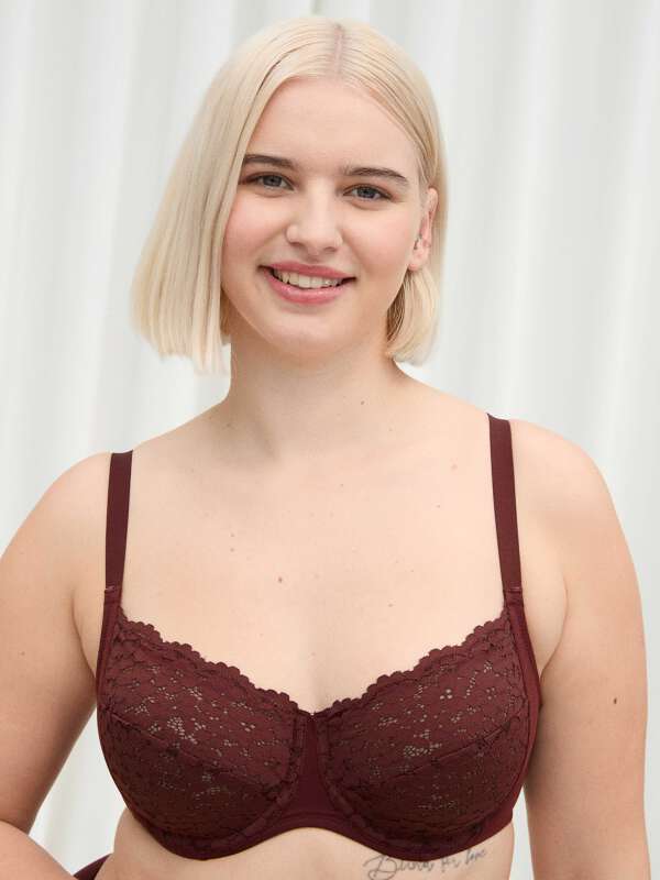 Bordeaux Soutien-gorge emboîtant - Saskia 1