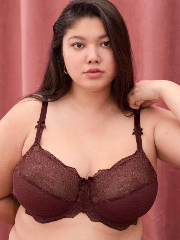 Bordeaux Soutien-gorge emboîtant - Valentina 1