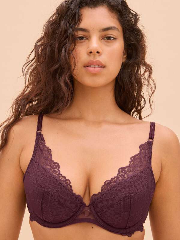 Violet Soutien-gorge push-up - Mona 1