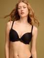 Noir Soutien-gorge push-up - Rosalie 1