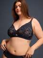 Bleu Soutien-gorge sans armature - Aly 5