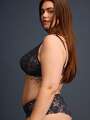 Bleu Soutien-gorge sans armature - Aly 7