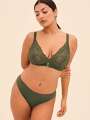 Vert Soutien-gorge sans armature - Aly 1