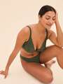 Vert Soutien-gorge sans armature - Aly 3