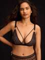 Noir Soutien-gorge sans armature - Arlette 1