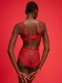 Rouge Soutien-gorge sans armature - Arlette 2
