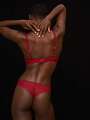 Rouge Soutien-gorge sans armature - Barbara 2
