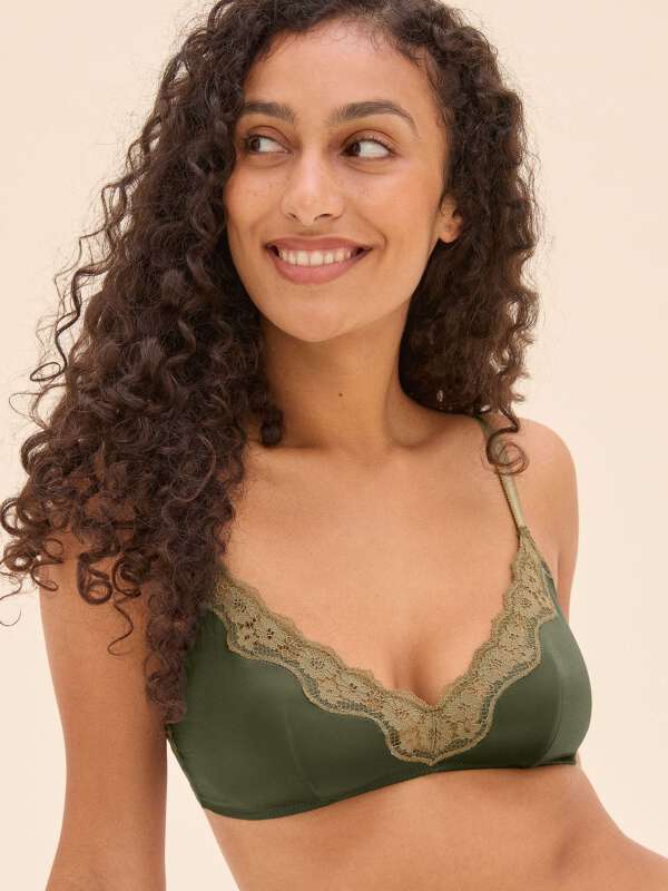 Vert Soutien-gorge sans armature - Callie 1
